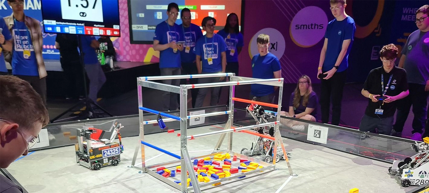 Robots Battling It Out In Tech Challenge